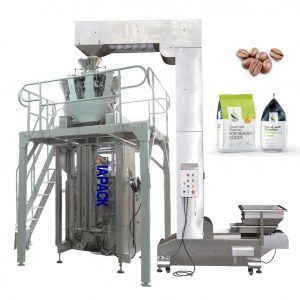 Automatische Quad-Beutel-Füllverpackungsmaschine für Kaffeebohnen und -pulver