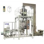 Automatische Verpackungsmaschine für Vierkantbodenbeutel mit Etikett oben