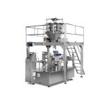 Automatische Rotationsverpackungsmaschine für vorgefertigte Beutel (Doy Bag, Standbodenbeutel)