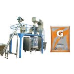 Bewegliche Verpackungsmaschine für Pulver- und Granulatprodukte