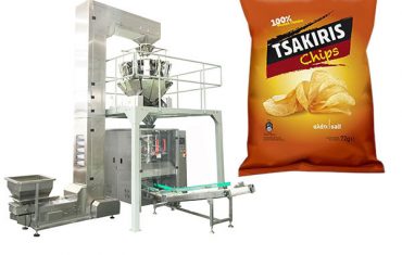 Automatische Kartoffelchips-Snack-Verpackungsmaschine