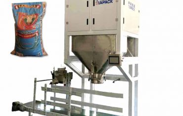 Halbautomatische 50kg Reisabsackmaschine