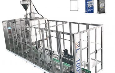 ZL100V Einzelvakuumkammer-Ziegeltyp-Beutelform-Füllversiegelungs-Verpackungsmaschine für Kaffeepulver