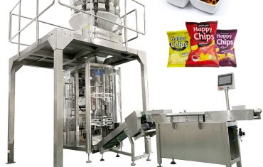 Puffed Food Garnelen Verpackungsmaschine