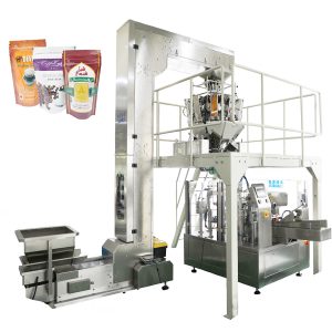 Automatische vorgefertigte Beutelverpackungsmaschine für Nussbonbons