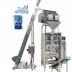 VFFS Verpackungsmaschine für Eiswürfel mit zwei Eimer Linearwaage