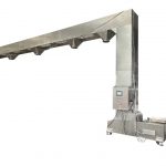 Becherförderer mit mehreren Füllpunkten