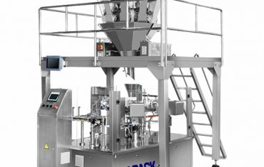 vorgefertigte Beutel Lebensmittel Granulat Füllung Verpackungsmaschine