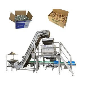 Halbautomatische Wiege- und Abfüllmaschine